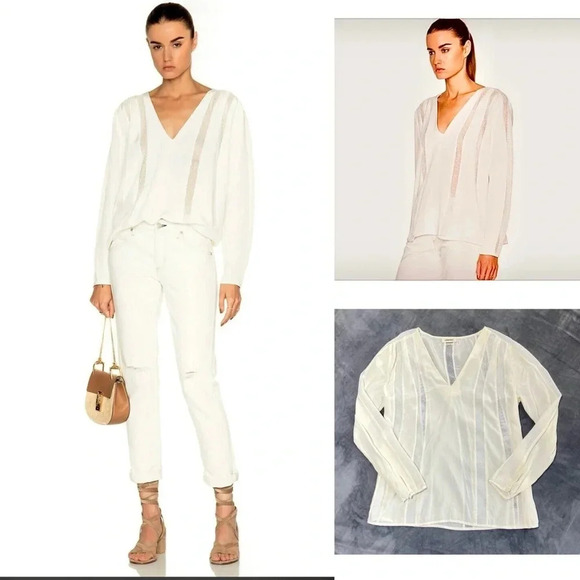 L’AGAGENCE Silk Top - Picture 1 of 7